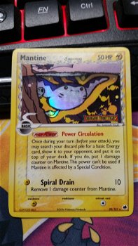 Mantine 20/101 Rare Ex Dragon Frontiers gebruikt - 0