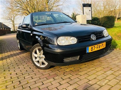 Volkswagen Golf Cabriolet - 1.8 Trendline (airco-NL auto) - 1