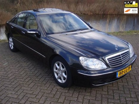 Mercedes-Benz S-klasse - 320 CDI S320 BOMVOL LEDER XENON NAVI BJ 2003 - 1