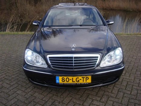 Mercedes-Benz S-klasse - 320 CDI S320 BOMVOL LEDER XENON NAVI BJ 2003 - 1