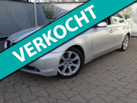 BMW 5-serie - 520i Executive /Automaat/Leer/Navi/Nap - 1