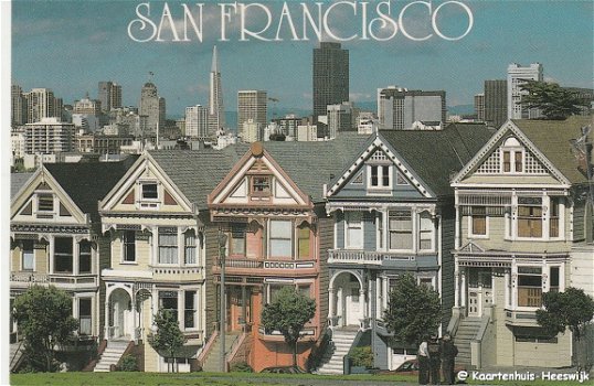 Amerika San Francisco Victorian Homes - 1