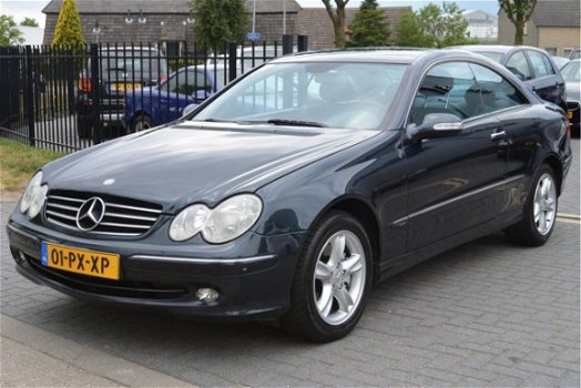 Mercedes-Benz CLK-klasse Coupé - 240 Avantgarde ORG NL 2005 Leer, Navi, Stoelverw, Clima, Cruise, Pa - 1