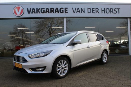 Ford Focus Wagon - 1.0-125pk EcoBoost Titanium. Airco, cruise, PDC etc - 1