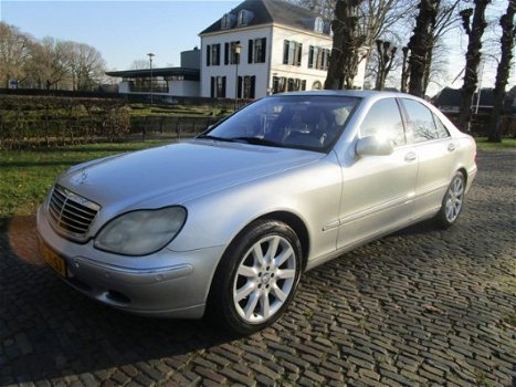 Mercedes-Benz S-klasse - 320 CRUISE/CLIMATE CONTROL LEER PDC LUCHTVERING XENON NAVIGATIE LM VELGEN*A - 1