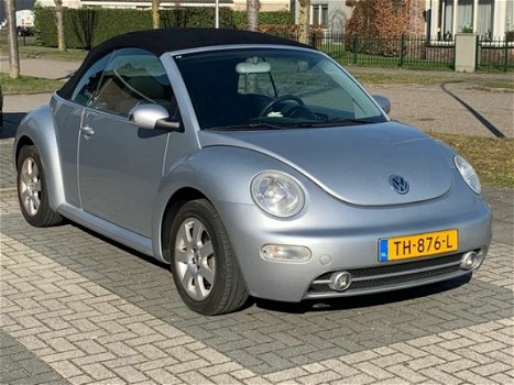 Volkswagen New Beetle Cabriolet - 1.4 Turijn Comfort airco stoelverwarming zeer mooi - 1