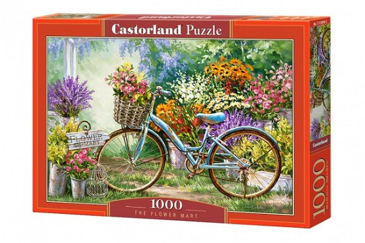 Castorland - The Flower Mart - 1000 Stukjes - 2