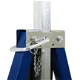 2 verstelbare metalen schagen draaglast 200 kg p/st verstellbar 80 - 130 cm - 2 - Thumbnail