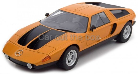 Mercedes-Benz C 111 II 1970 goud bruin 1:43 Atlas - 1