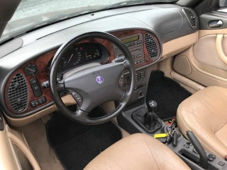 Saab 9-3 Cabrio - | cruise | clima | leer | APK jun-2020 - 1