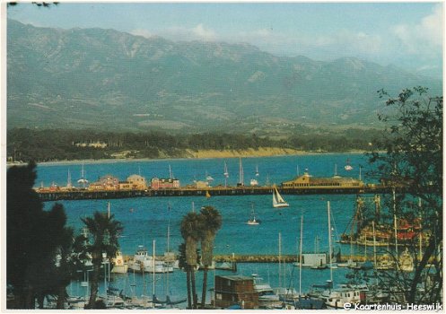 Amerika Santa Barbara Waterfront Scene - 1
