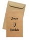 Kraft zakjes love is sweet 14.5x9.5cm (10 stuks) - 5 - Thumbnail