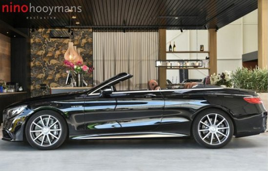 Mercedes-Benz S-klasse Cabrio - S63 AMG 4MATIC NP € 284k SWAROVSKI+CARBON+BURMESTER Lease prijs vana - 1