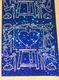 Stickervel --- SCHILDERSEZEL + ATTRIBUTEN --- nr. 864 --- BLAUW METALLIC - 3 - Thumbnail