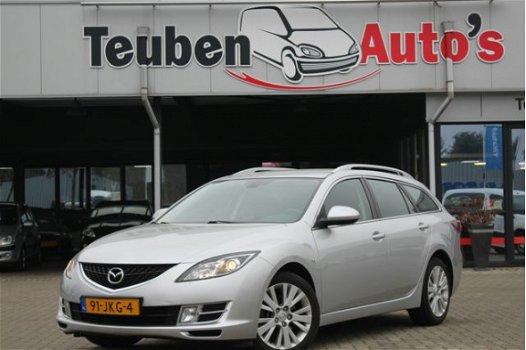 Mazda 6 Sportbreak - 1.8 Touring airco, climate control, cruise control, elektrische ramen, trekhaak - 1