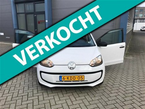 Volkswagen Up! - 1.0 take up BlueMotion - Airco, NAP, Onderhoudshistorie - 1