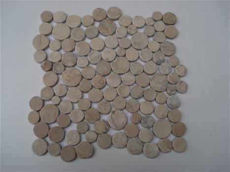 Coin Mozaïek matjes 30x30 cm - 5
