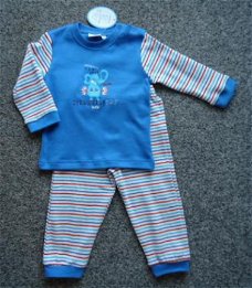 Nieuwe FEETJE pyjama Tricot  Blauw  maat 80