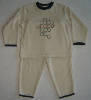 Feetje STOERE Badstof PYJAMA Check it Out maat 98 - 1