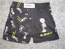 Nieuw !! GinoSanti Boxershort maat 92/98 Zwart