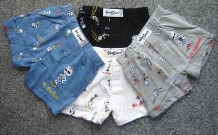 Nieuw!! GinoSanti Boxershort maat 104/110 Grijs - 3