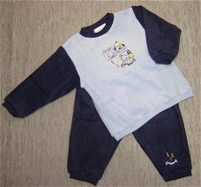 Badstof  PYJAMA  maat  86  Bleu/Marine