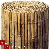 Tuinscherm bamboe gespleten 2x5m €21,99 - 1