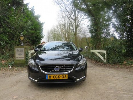 Volvo V40 - 2.0 D4 Summum Business ,190 pk , Vol leder, Dealer onderhouden, Zwart metalic, 1e Eig. N - 1