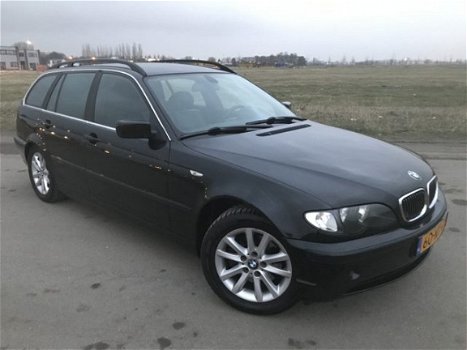 BMW 3-serie Touring - 320D SP./AUT/NAP/NAVI/LEER/INRUIL MOG - 1