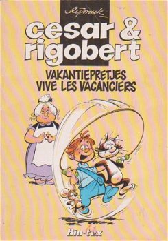 Cesar & Rigobert Vakantiepretjes Reclame uitgave bio-tex - 0