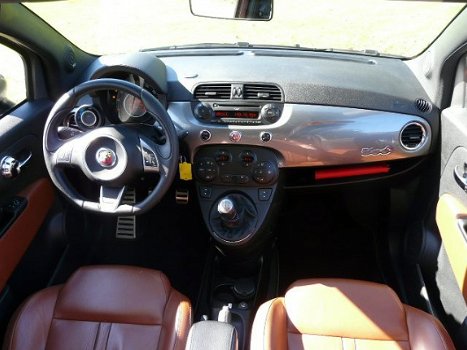 Fiat 500 C - Cabrio Abarth 1.4 T-JET 135PK SCORPIONE Xenon Leer Clima - 1