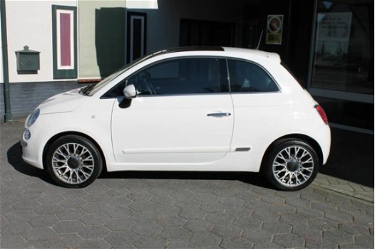 Fiat 500 - 0.9 TwinAir Turbo Lounge / 2015 / 80 PK / Panoramadak / Navi/ PDC / LM velgen - 1