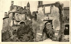 Clervaux, lux. Entree des Ruines du Chateau