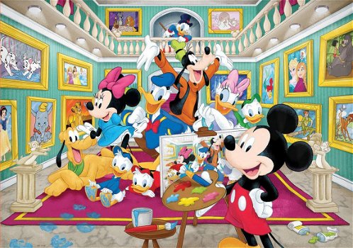 Educa - Mickey's Kunstgalerie - 1000 Stukjes Nieuw - 1