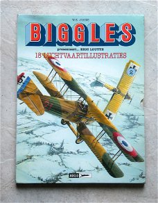 18 Biggles luchtvaartillustraties