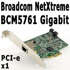 HP Broadcom NetXtreme BCM5761 Gigabit PCI-e Network Card