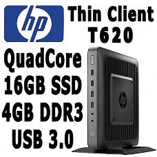 HP t620 Mini-PC QuadCore 1.5Ghz 4GB 16GB SSD | Wifi | W7 W10