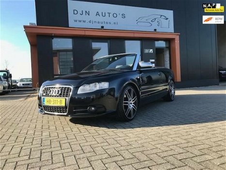 Audi A4 Cabriolet - 3.0 TDI S-LINE AUT/LEDER/19''LMV/ZR MOOI - 1