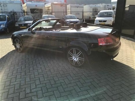 Audi A4 Cabriolet - 3.0 TDI S-LINE AUT/LEDER/19''LMV/ZR MOOI - 1