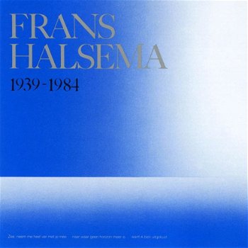 Frans Halsema ‎– 1939-1984 (CD) - 1