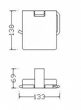 Sanifun toiletrolhouder Gwen - 2