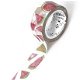 Washi papier tape meloen 15mm - 7 meter kaarten scrapbook - 1 - Thumbnail