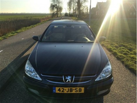 Peugeot 607 - 3.0 V6 AUTOMAAT YOUNGTIMER MET VOL LEDER - 1