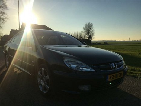 Peugeot 607 - 3.0 V6 AUTOMAAT YOUNGTIMER MET VOL LEDER - 1