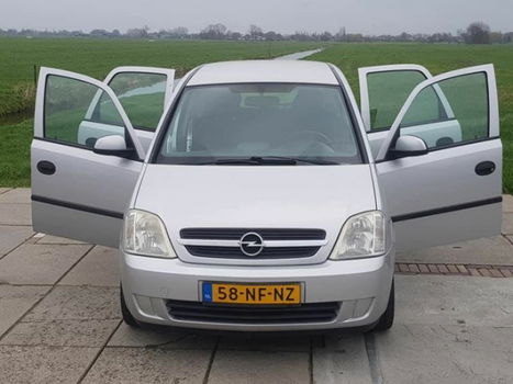 Opel Meriva - 1.6 16V 2003 Grijs Airco/Elek Pakket/Motor 100% - 1