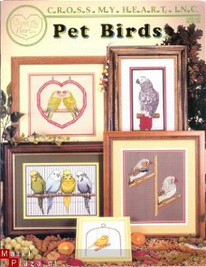 borduurpatroon L043 Pet Birds