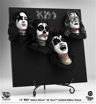 Knucklebonz KISS 3D Debut Album art statue - 1