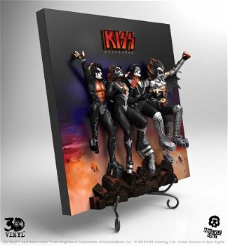 Knucklebonz KISS Destroyer 3D album art statue - 3