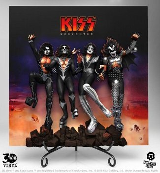 Knucklebonz KISS Destroyer 3D album art statue - 4