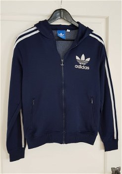 Adidas donker blauw vest maat S/176 - 1